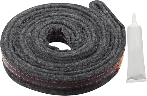 Actualización 280114 W10116343 W10166807 Secadora de fieltro Kit de sello de tambor reemplazo 697694 W10521118 3403265 para Whirlpool Kenmore Maytag