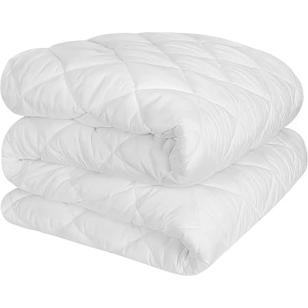 Utopia Bedding Coprimaterasso Impermeabile (90 x 200 x 20 cm), Coprimaterasso con Cerniera, Protegge Dagli Acari Della Polvere e Dalle Cimici dei Letti, Bianco