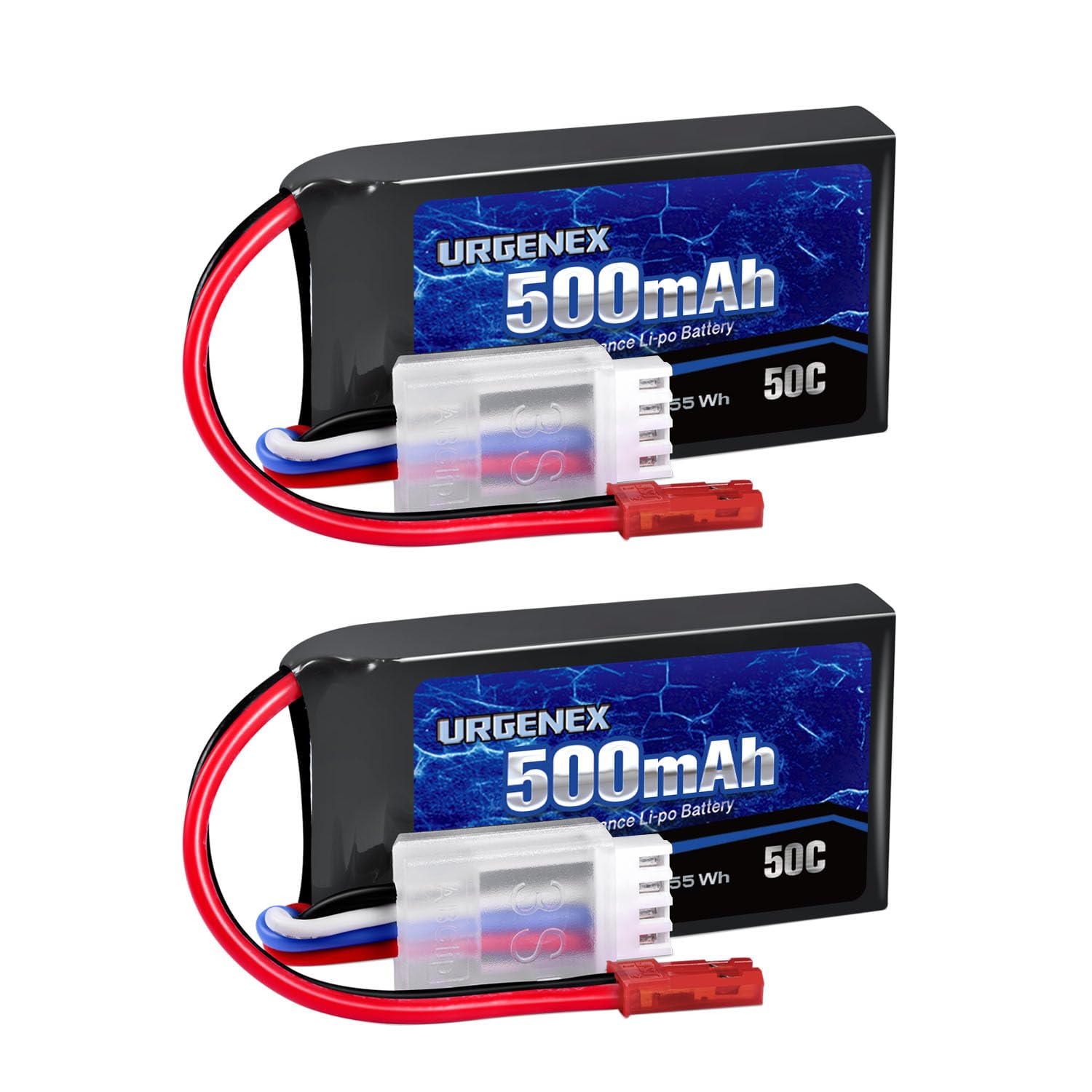 URGENEX Airsoft Battery 11.1V 1500mAh Dean-Style T Plug