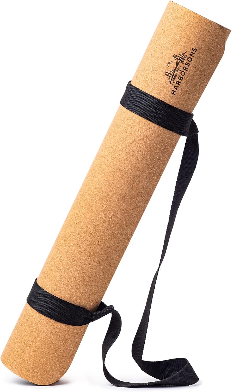 Luxury Cork Yoga Mat Sweat ProofHot Yoga Mat 5mm with