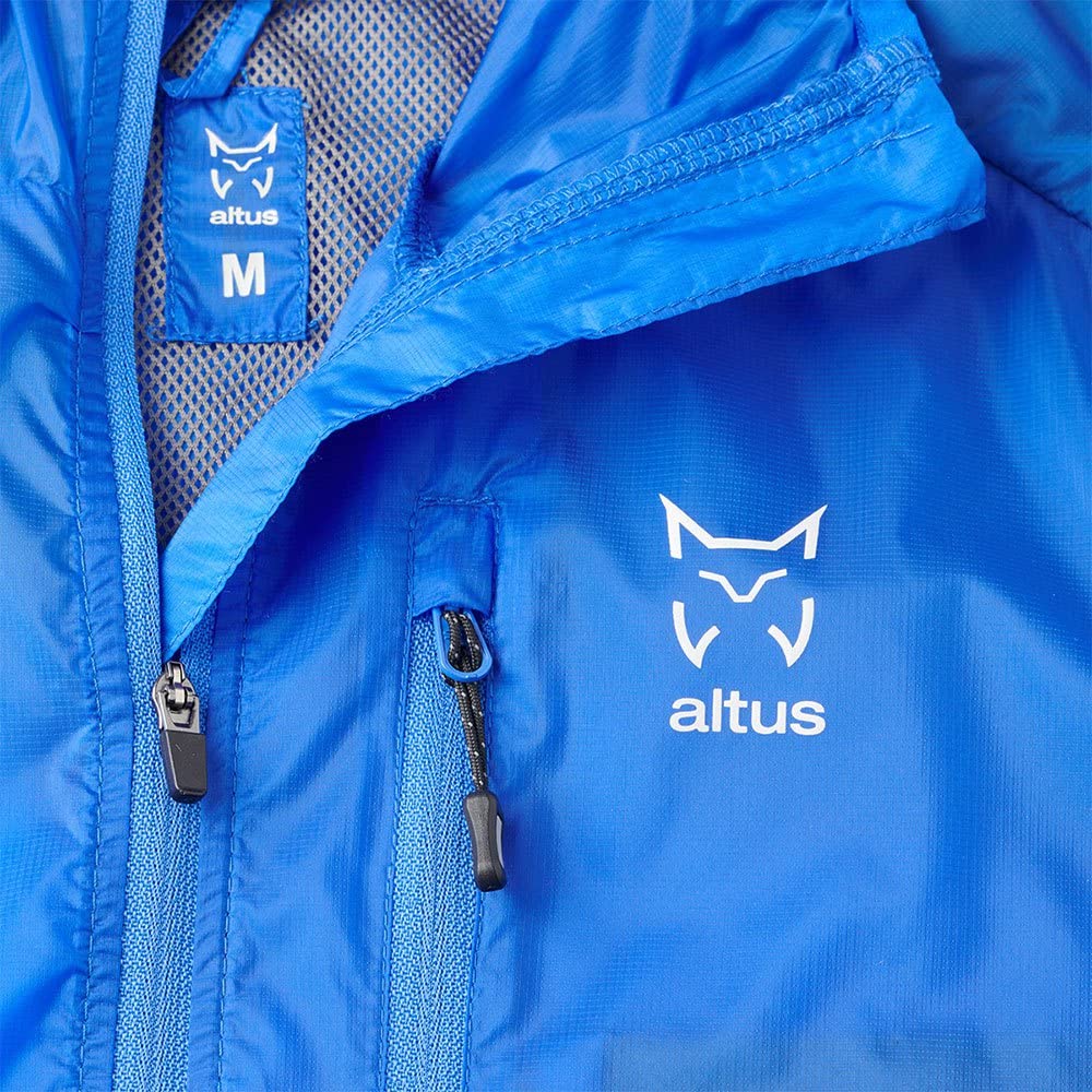 Chaqueta cortavientos, ligera, transpirable - C: AZUL_ T: L