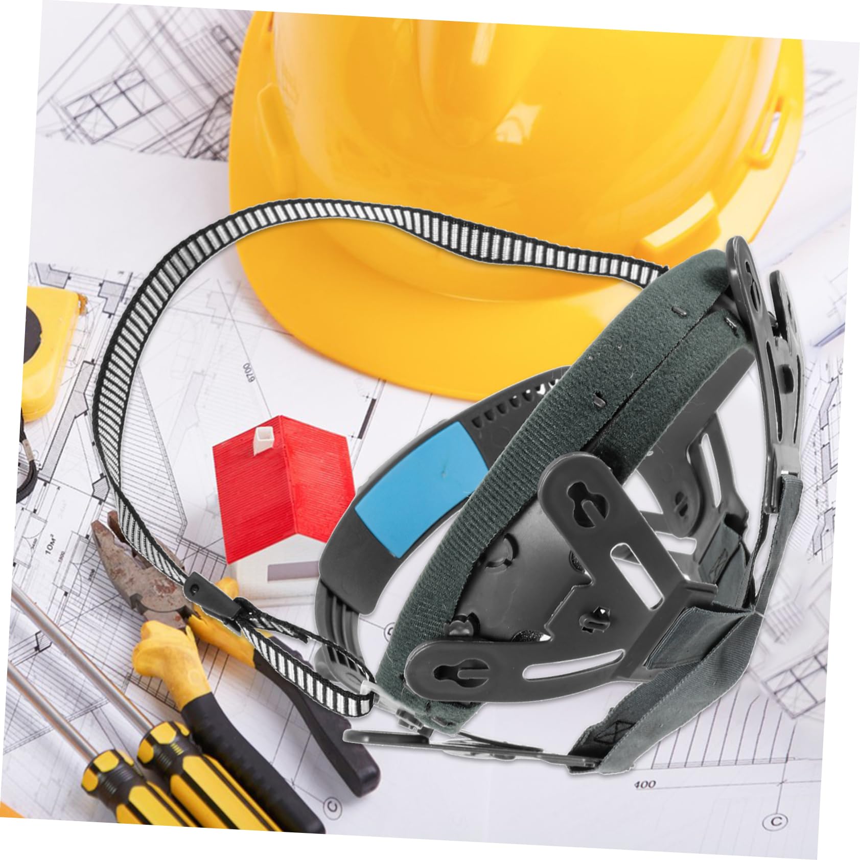 Helmfutter kopfschutz Gestell Stand Haken Reduzierstücke Hutorganisatoren Clip Helmeinsatz Schutzhelm-Zubehör Hardhat-Zubehör Helmzubehör für Männer Zubehör für Schutzhelme PVC