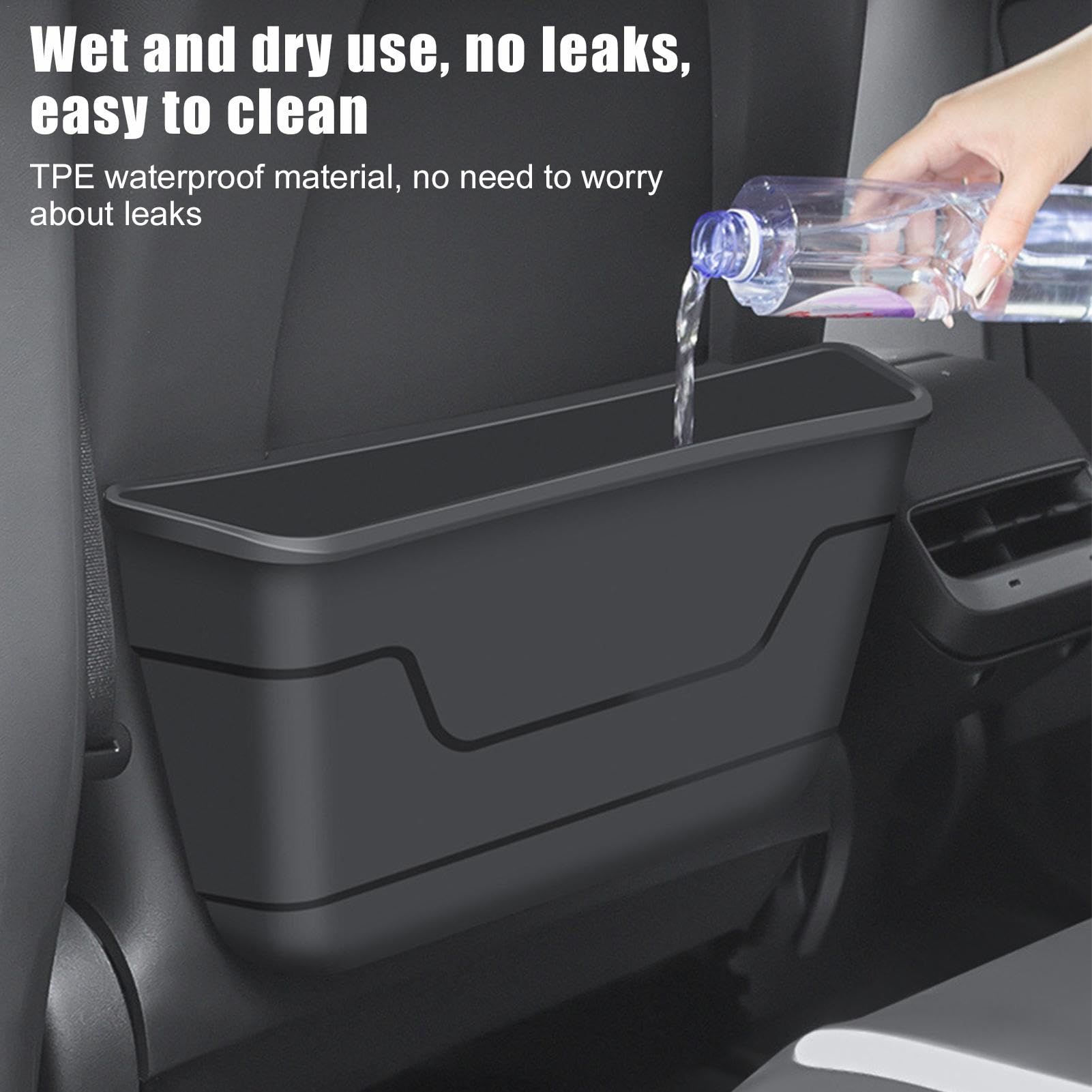 Organizador Para Asiento Trasero Ahorro De Espacio Práctico | De Almacenamiento Multifuncional Para Coche Para Organización Viajes Por Carretera Traslados Familiares Y Conducción Diaria