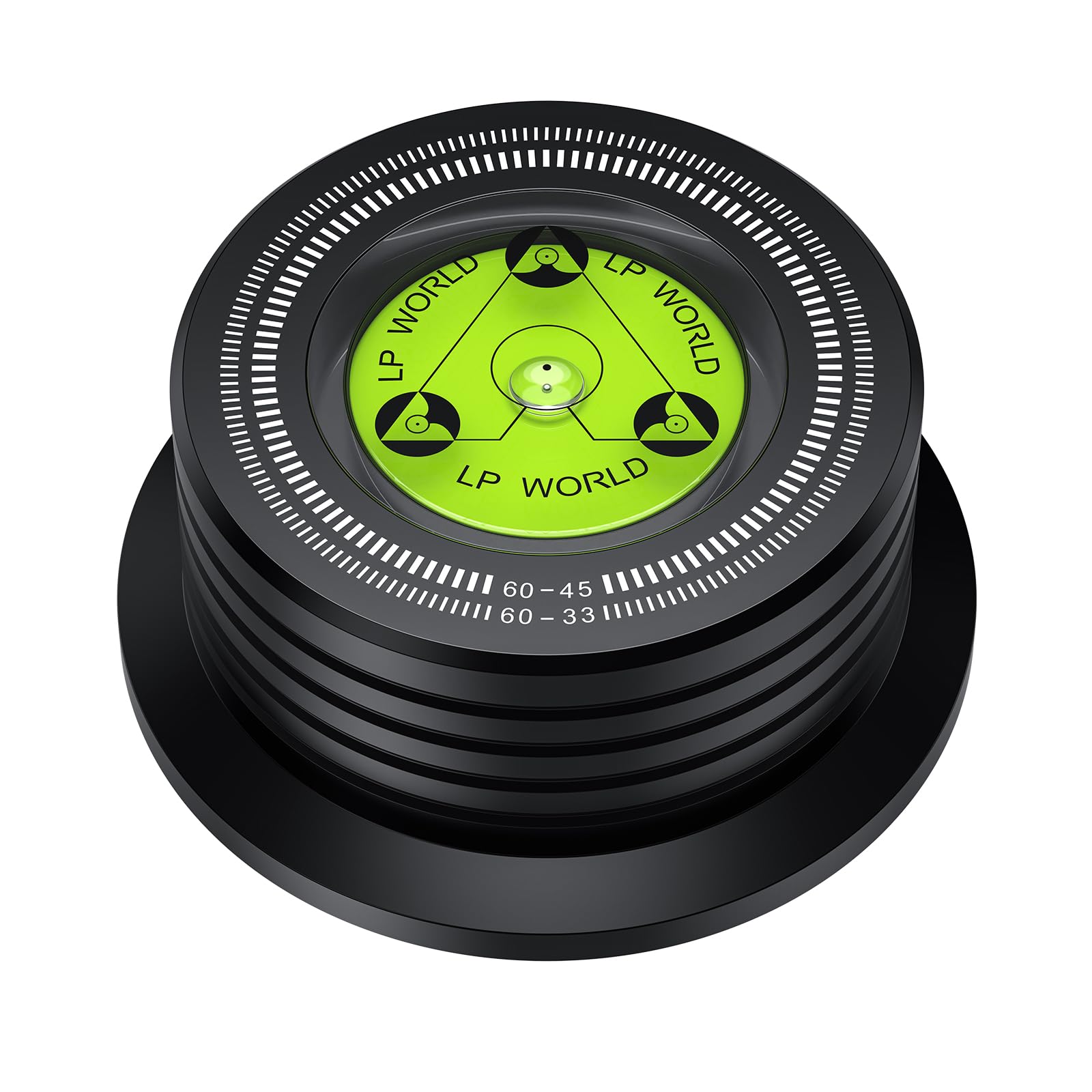 Neoteck stabilizator do gramofonu stabilizator ciężarowy stabilizator płyt gramofonowych stabilizator LP 60Hz 266 g ciężar płyt gramofonowych do gramofonu z płytami winylowymi LP