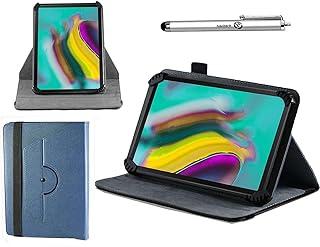 Navitech Blue Case With 360 Rotational Stand & Stylus Compatible With Blackview Tab16 Tablets 11 inch Android 12 Tablet