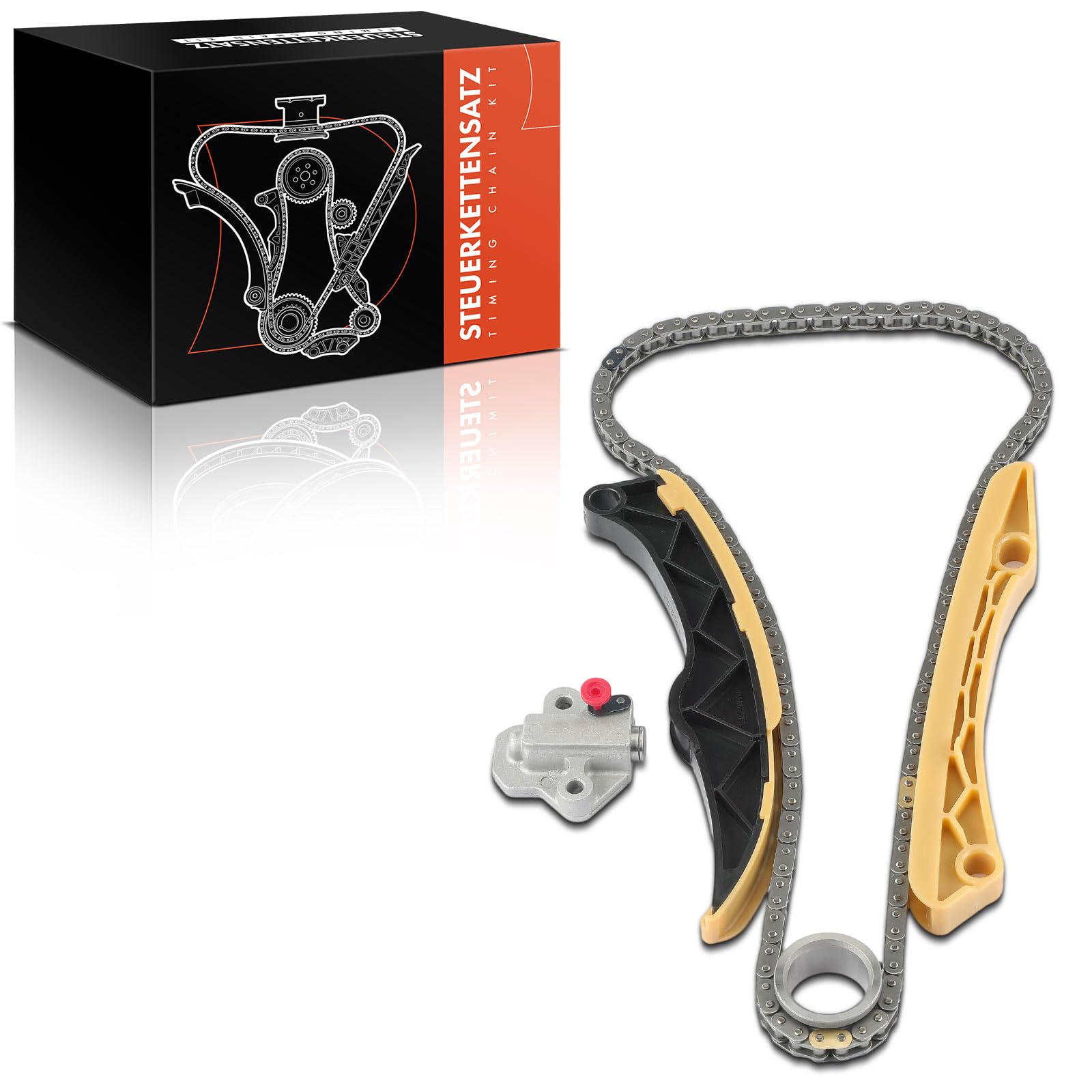 Frankberg Kit de cadena de distribución 24321-2B620 | Compatible con: i30 GD, Alma AM, iX35 EL ELH LM, Pro Cee'D JD, i40 CW VF, Sportage SL, Sportage QL QLE, Carens IV