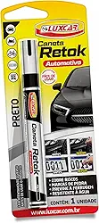 Luxcar - Caneta Retok Automotivo Tira Riscos - Cor Preta