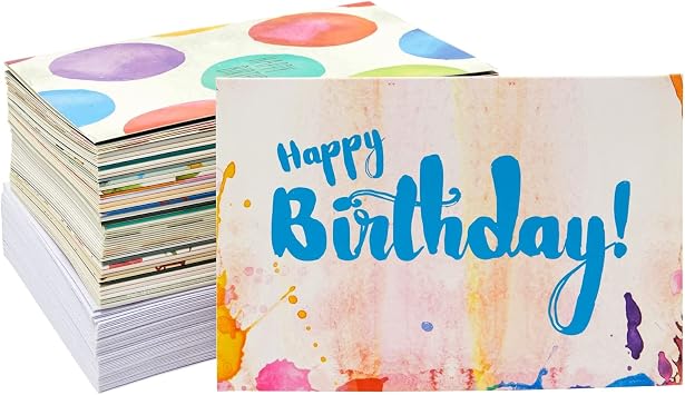 Best Paper Greetings 48 Pack Assorted Greeting Cards for All Occasions Box