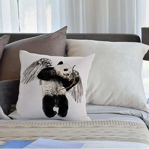 Miniatura 10 de HGOD DESIGNS Beetles - Funda de almohada, decorativa, diseño de escarabajo, acuarela, hexápodo, insecto, algodón, lino, para exteriores, interiores,