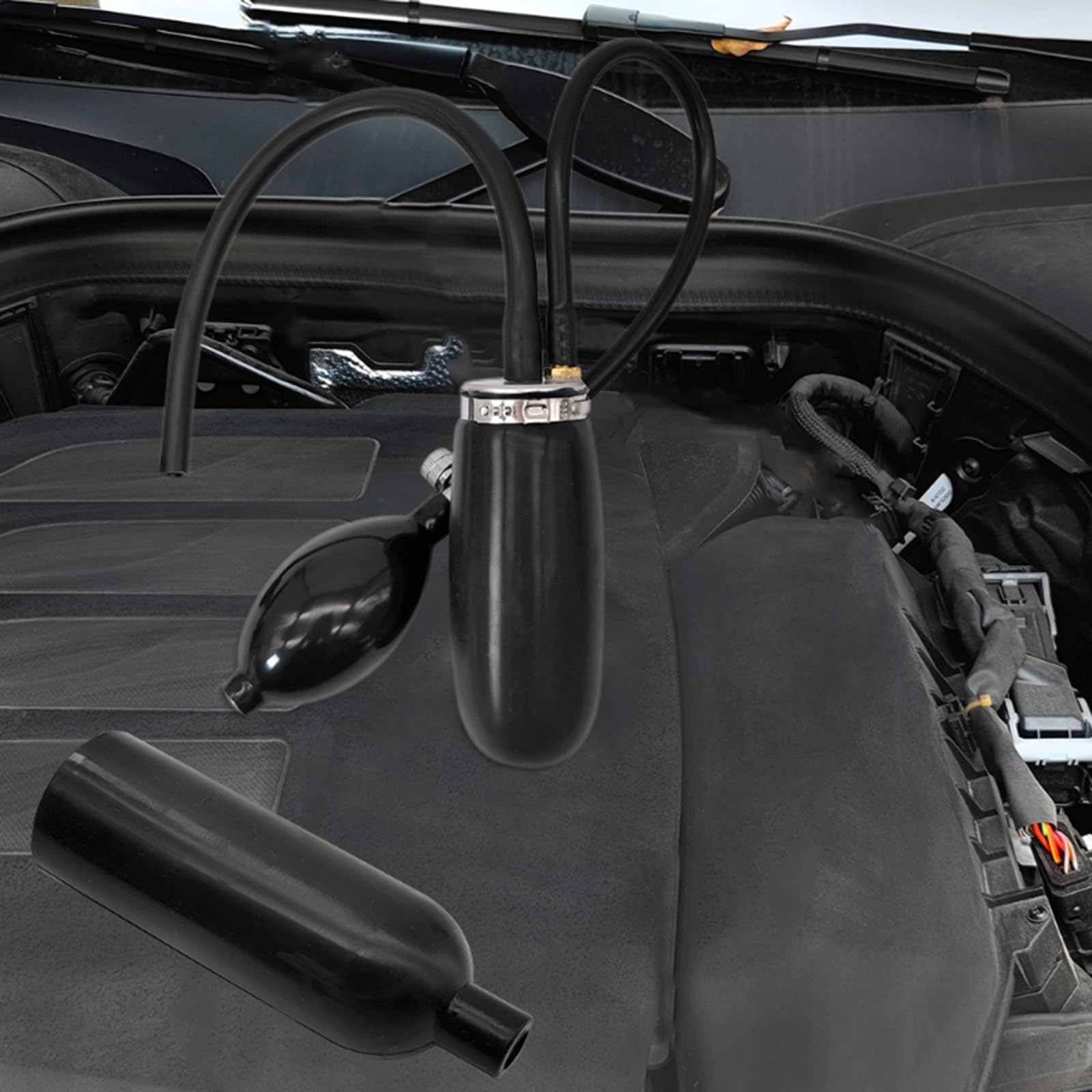 Probador de diagnóstico de fugas inflable para máquina de automóvil, para vehículos de 12 V