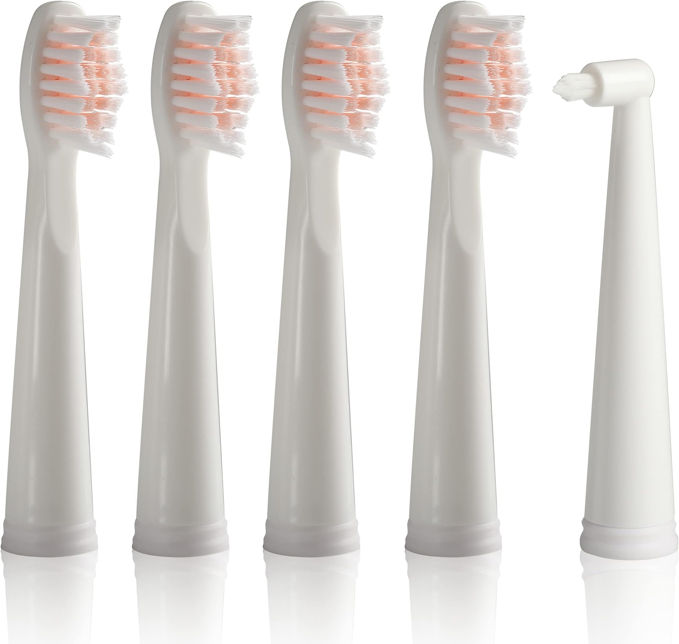 AGARO Cosmic plus Brush Head Refill 4+1 Pcs (White)