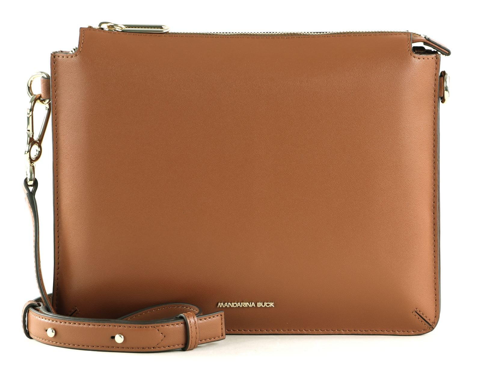 Mandarina Duck Women's Moon Messenger Bag, Caramel Cafe, Taglia Unica