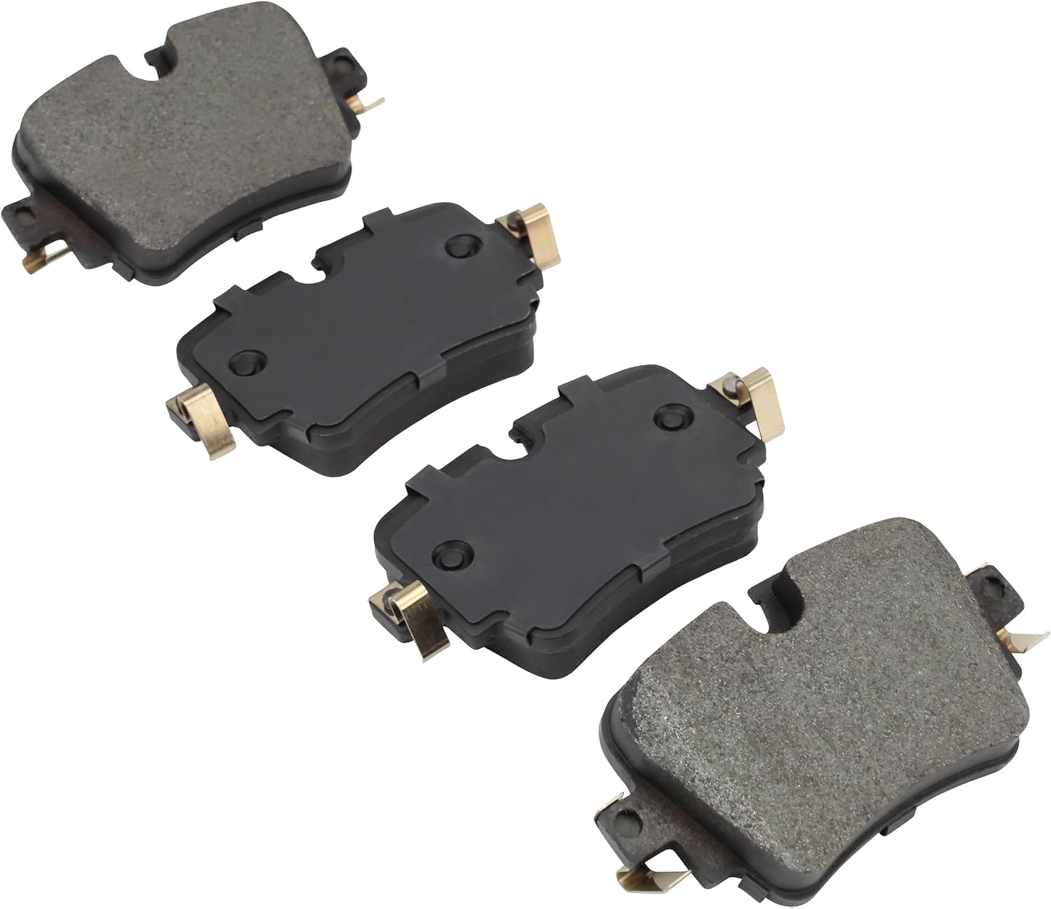 QUALITY-BUILT Rear Ceramic Brake Pads, Premium 1001-1752C, Compatible with 2014-2021 Jaguar (F-Type,XJ)