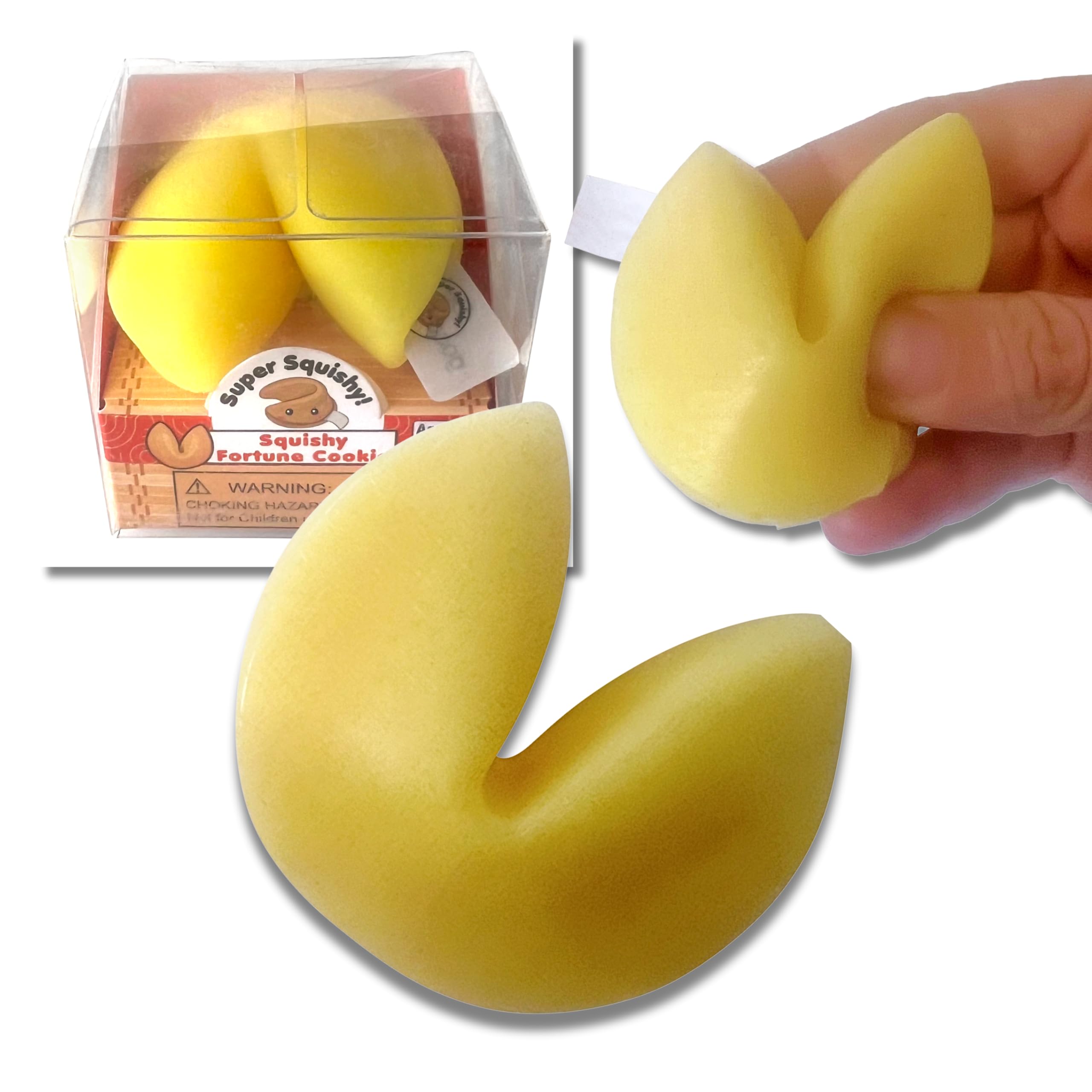 Squishy Fortune Cookie Fidget Toys Collection - Premium Squishy Toys for Squishing & Stretching - Collect Them All with Various Themes - Ideal Fidget Toy for Stress Relief & Focus - Durable and Fun