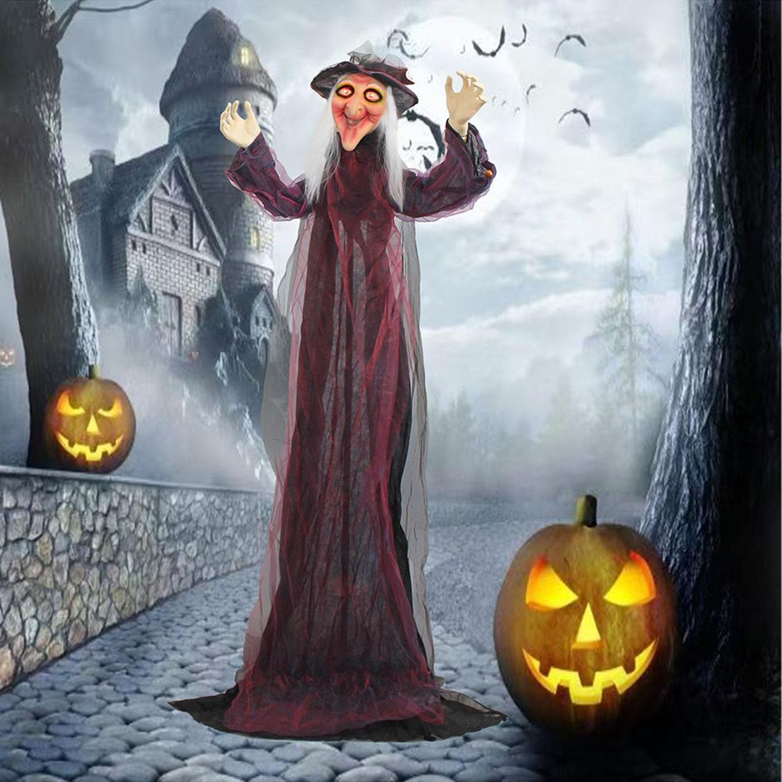 Niesamowita figurka stojąca na Halloween, B