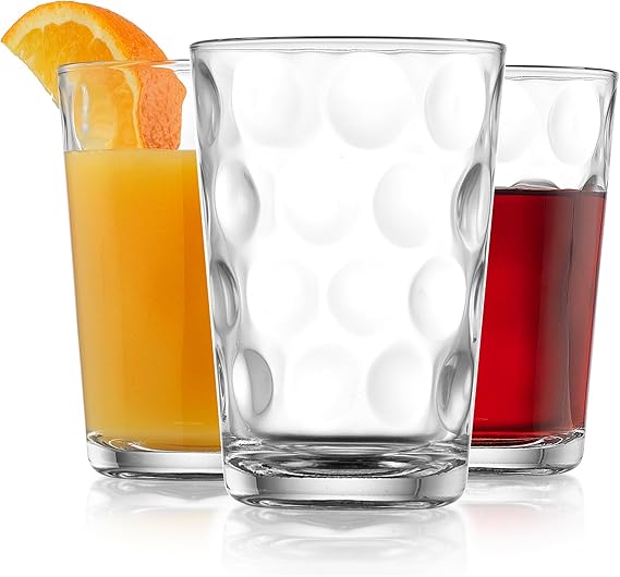 Amazon.com | Home Essentials Drinking Glasses - Set of 10 - Juice Glass ...