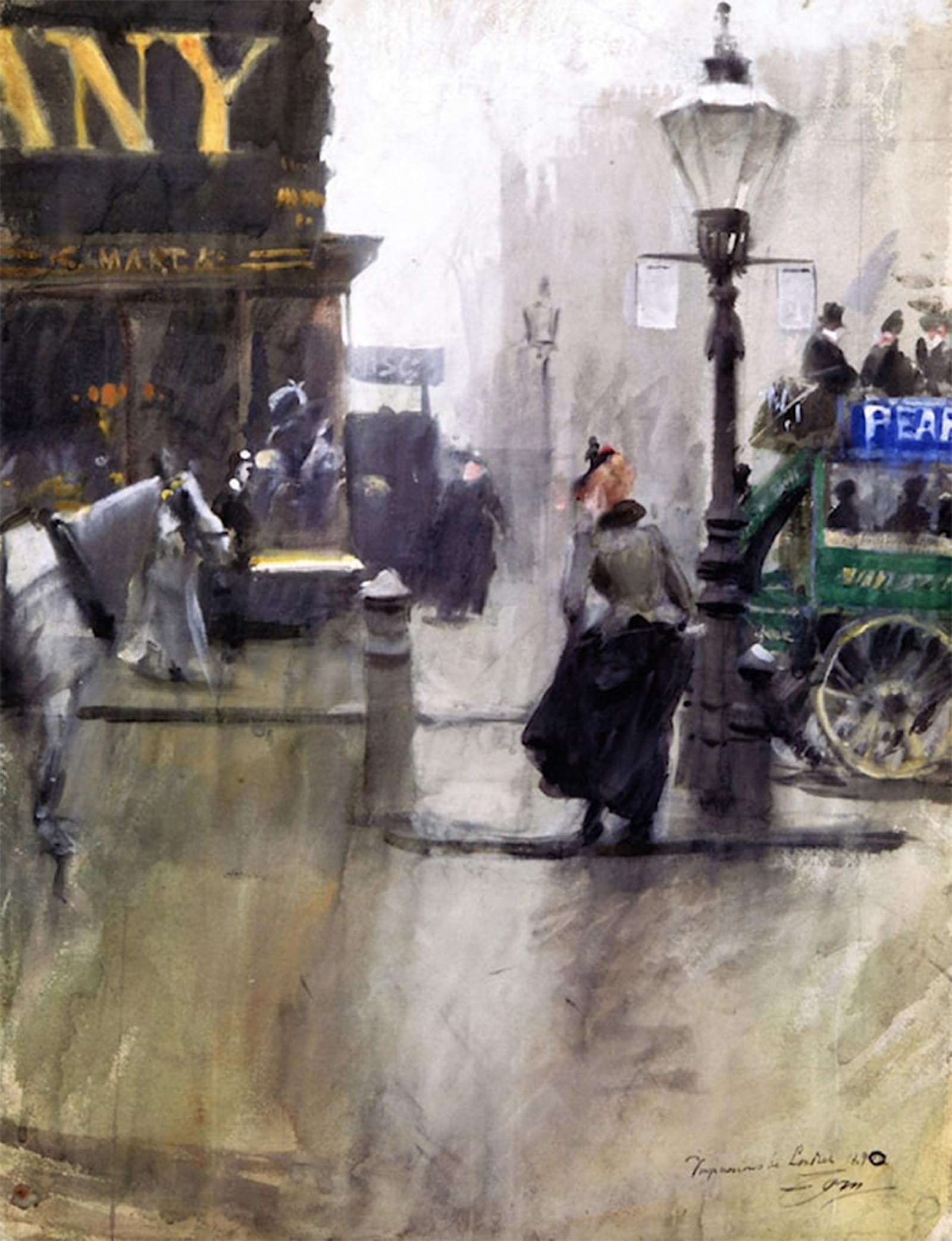 POSTERIIk Famous Animal Posters Vintage Picture I Algers Hamn by Anders Zorn Modern Wall Decor for Home Decor 60x90cm