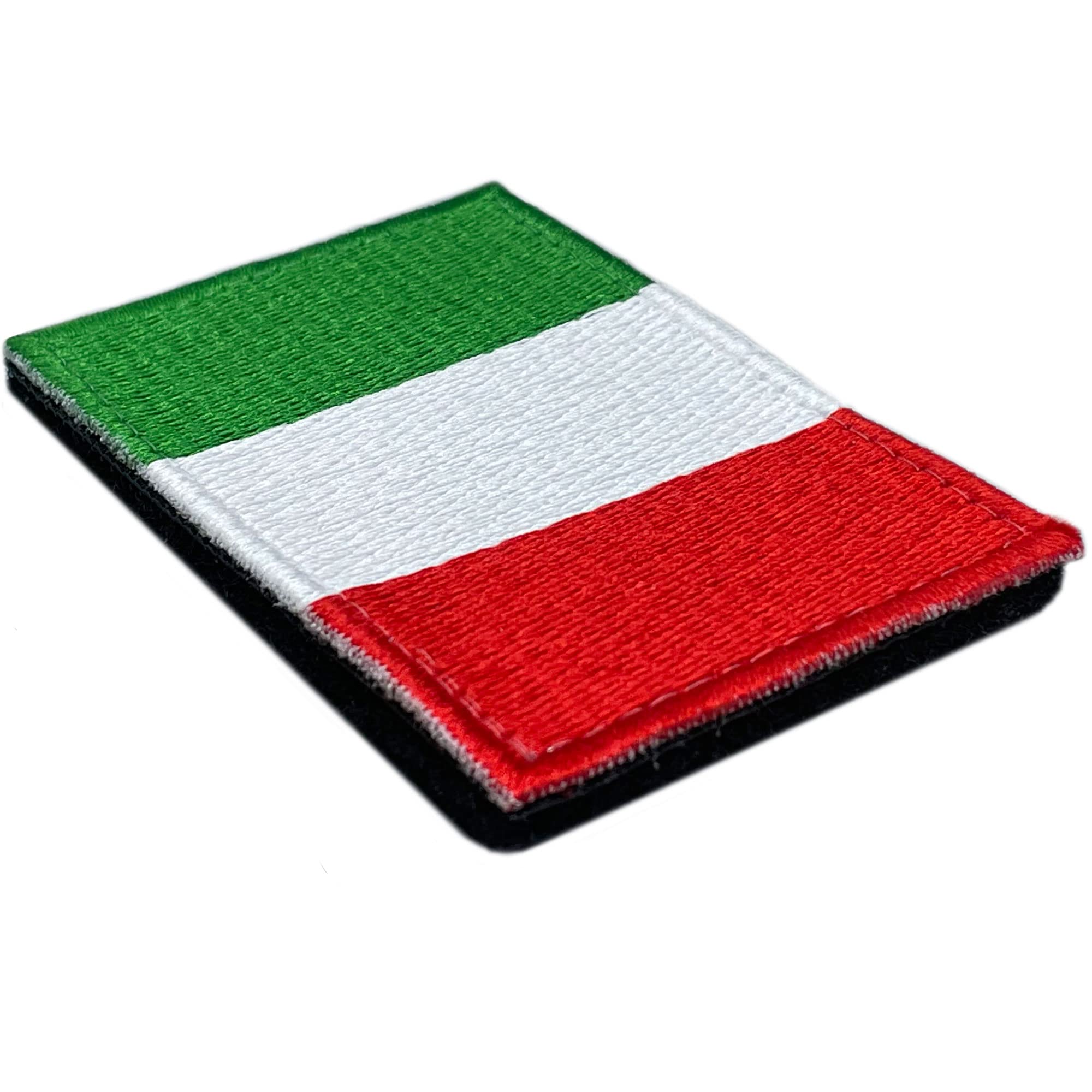 Italië Schild Patch met Klittenband - 100% Geborduurde Patches voor Italiaanse vlag kleding - Patches voor rugzakken - Italiaanse Badge 75 x 65 mm Italië Schild Patch met Klittenband - 100% Geborduurde Patches voor Italiaanse vlag kleding - Patches voor rugzakken - Italiaanse Badge 75 x 65 mm