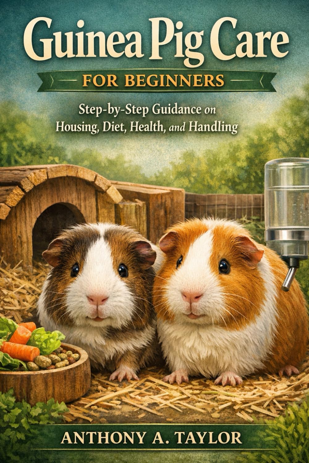 Guinea Pig Care for Beginners: Step-by-Step Guidance on Housing, Diet, Health, and Handling