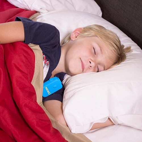 Miniatura 6 de NewU Alarma de enuresis con 8 tonos fuertes, fuertes vibraciones para detener la enuresis de la cama alarma de humectación de cama completa para