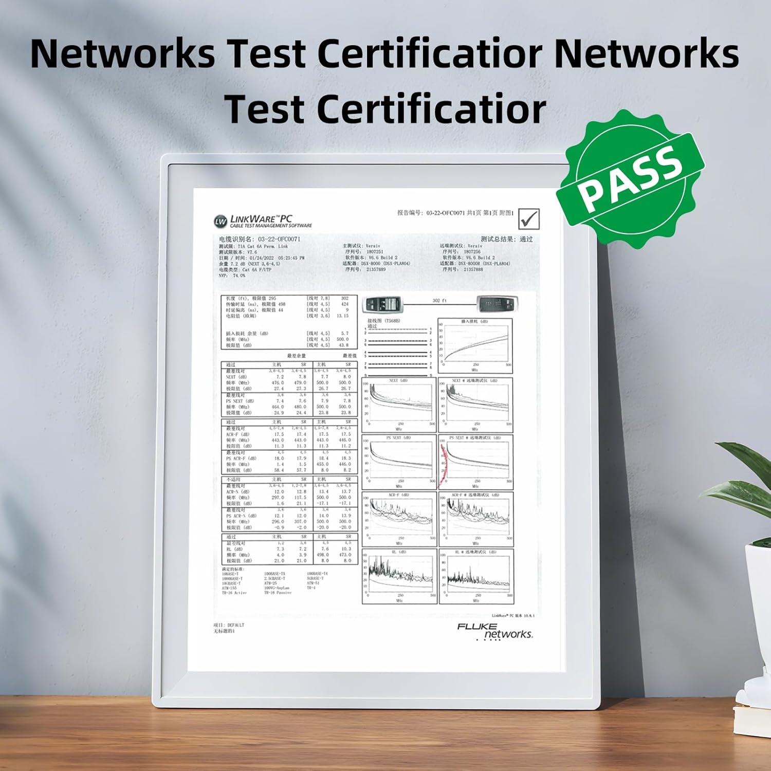 Cat6a Patch Cables 6.56ft, Cat6 Ethernet Patch Cable Pure Copper, Flexible Cat 6 Patch Cable 500MHZ 10G, Space-Saving Cat 6A Network Cables for Patch Pane