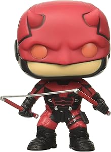 Funko POP Marvel: TV Daredevil with Helmet Toy Figures