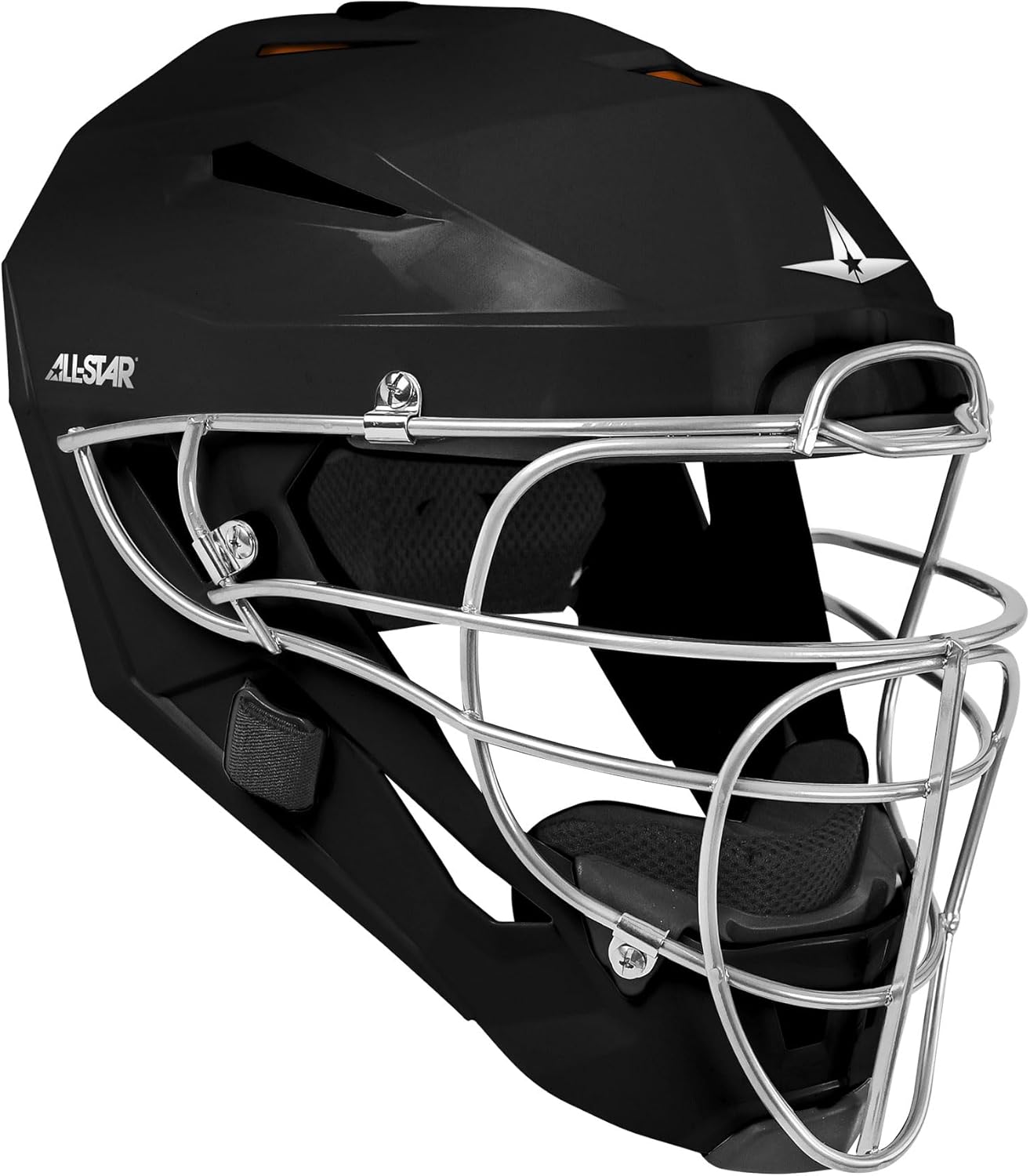 All Star Adult PHX Paige Halstead Fastpitch Softball Catchers Helmet Black