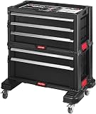 Keter 240762 5 Drawer Modular Garage & Tool Organizer, Black - 1