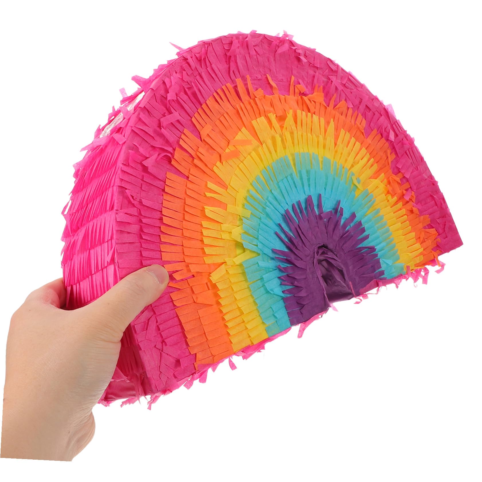 Regenbogen Piñata im Boho Stil, 1 Satz für Geburtstagsfeiern