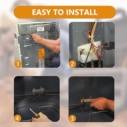 Miniatura 6 de WB44T10010 - Pieza de repuesto para horno de horno de Gattaidar Fit para horno Hotpoint 911.94492992 JBS55DM2BB JBS55DM2WW JBP23DN1WW JBS55SM2SS