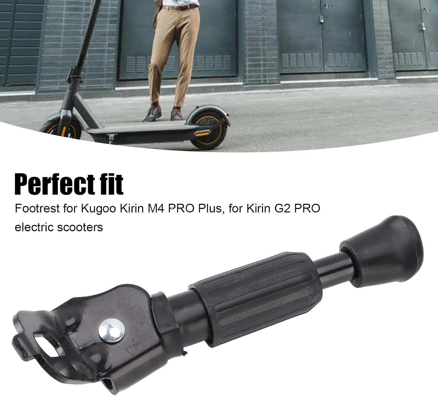 Electric Scooter Parking Stand,High Strength Aluminum Alloy Kickstand Support,Lightweight Replacement for Commuters,Students,Urban Riders in Daily Commuting
