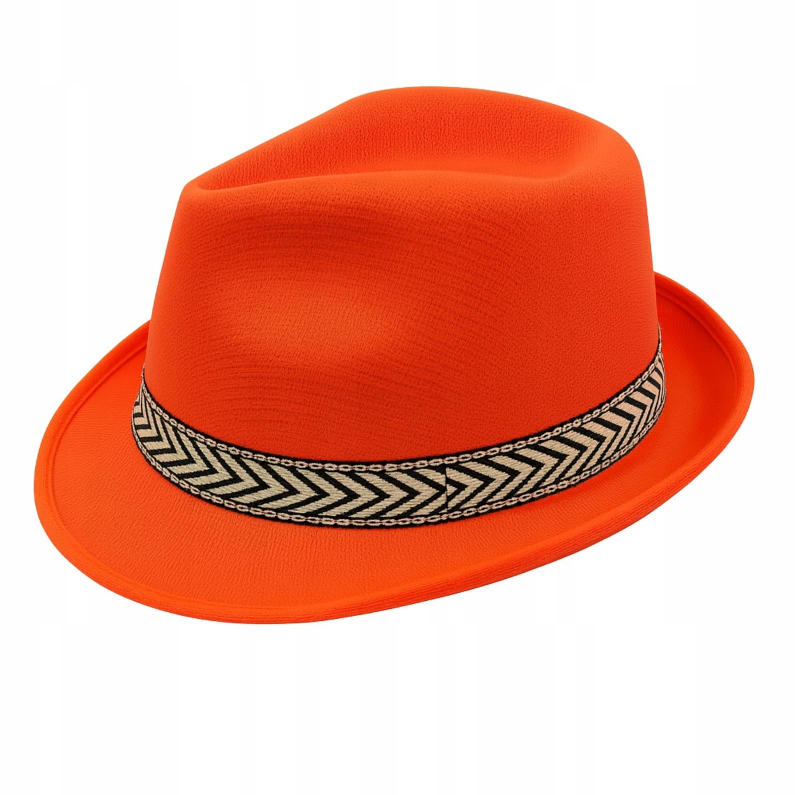Fedora Hat, Wide Brim Retro Style Hat for Parties Photoshoot Outdoor Activities, Summer Beach Hat, Fedora Fun Party Colourful Headwear Dress Up Costume Headwear-image-7