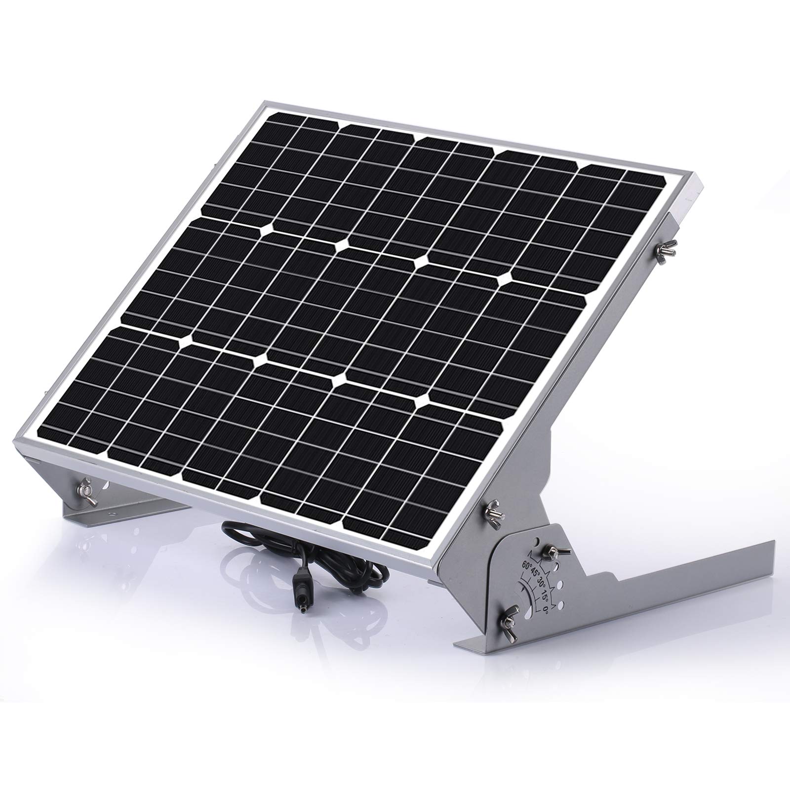Sun Energise Waterproof 12V 20W Solar Battery Charger Pro - Built-in MPPT Charge Controller + 3-Stages Charging - 20 Watts...