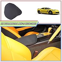 Vista 4 de Funda de consola central para Chevrolet Corvette C7 2014-2019, accesorios para tapas de reposabrazos, funda para reposabrazos de automóvil