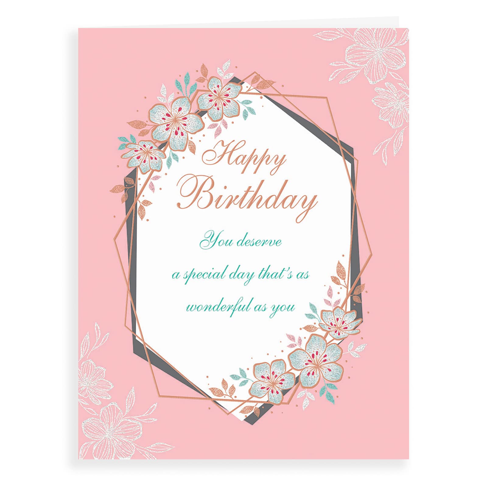 Happy Birthday Card For Female. 19x13cm