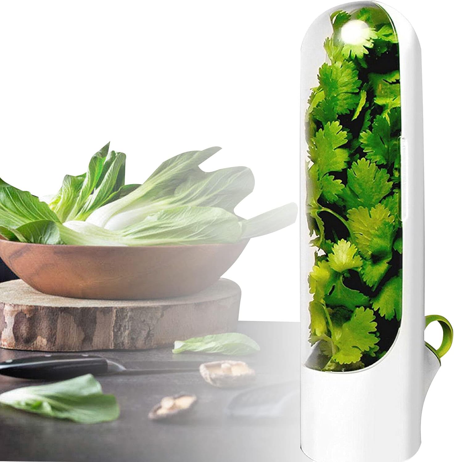 Vegetable Preserving Bottle, Herb Saver Containers for