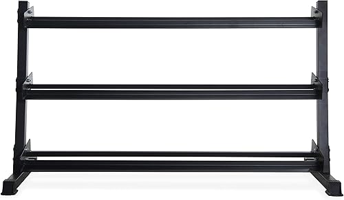 Miniatura 9 de CAP Barbell - Estante para mancuernas con 3 niveles, 51"