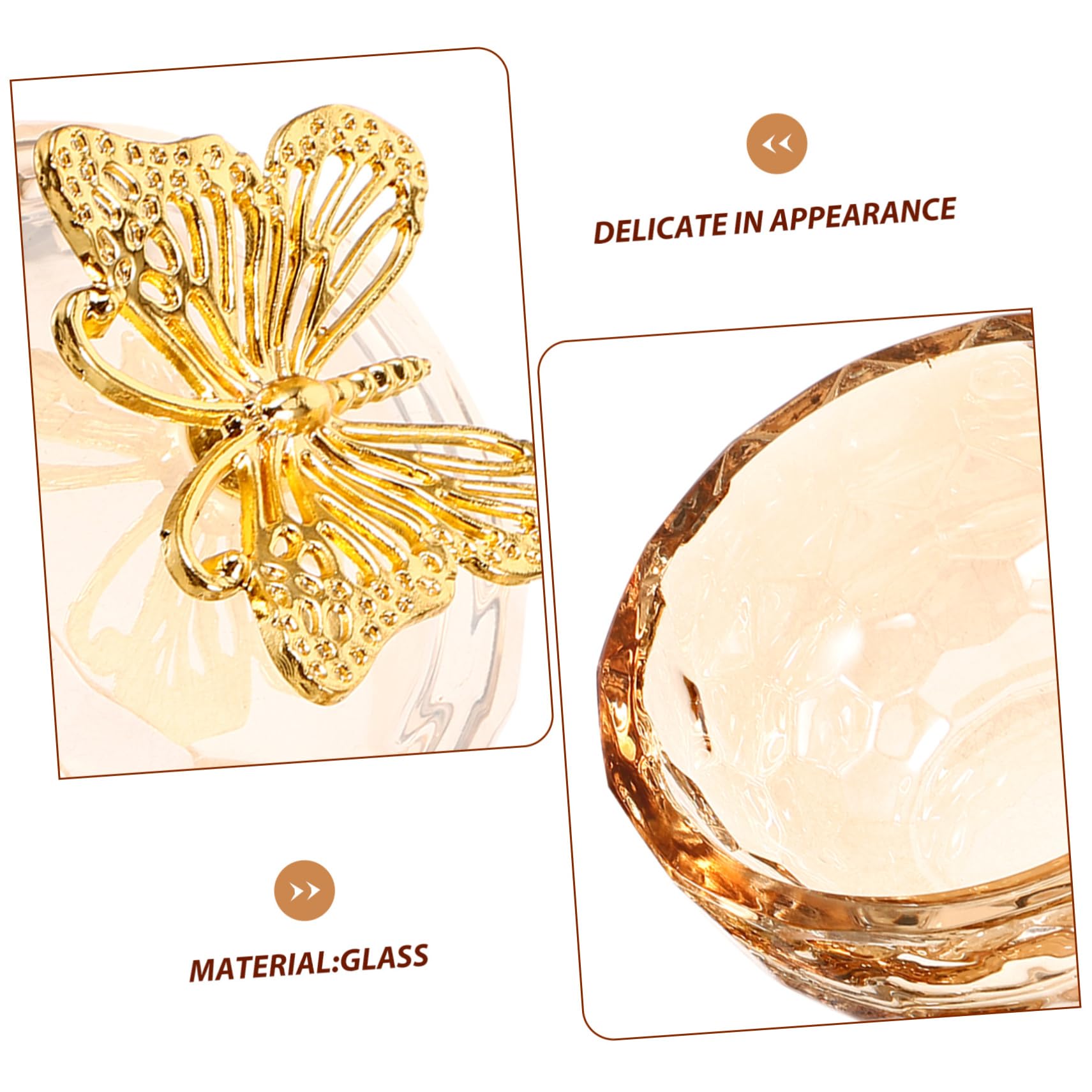 Set di 3 pennelli per nail art, accessori per manicure, accessori per unghie, in, per nail art, in, per unghie rotonde, in cristallo, in acrilico