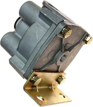 World American WA65104 Air Brake Relay Valve Fits HD Trucks with R12 System Replaces Bendix 065104 Haldex 102165X Meritor R955065104X Navistar 1617037C - Type R12 4x 3/8 Delivery Ports, 1/2 Supply