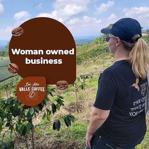 Miniatura 8 de Del Alto Valle Coffee, Colombia Single Origin, grano entero, tostado medio, 12 onzas
