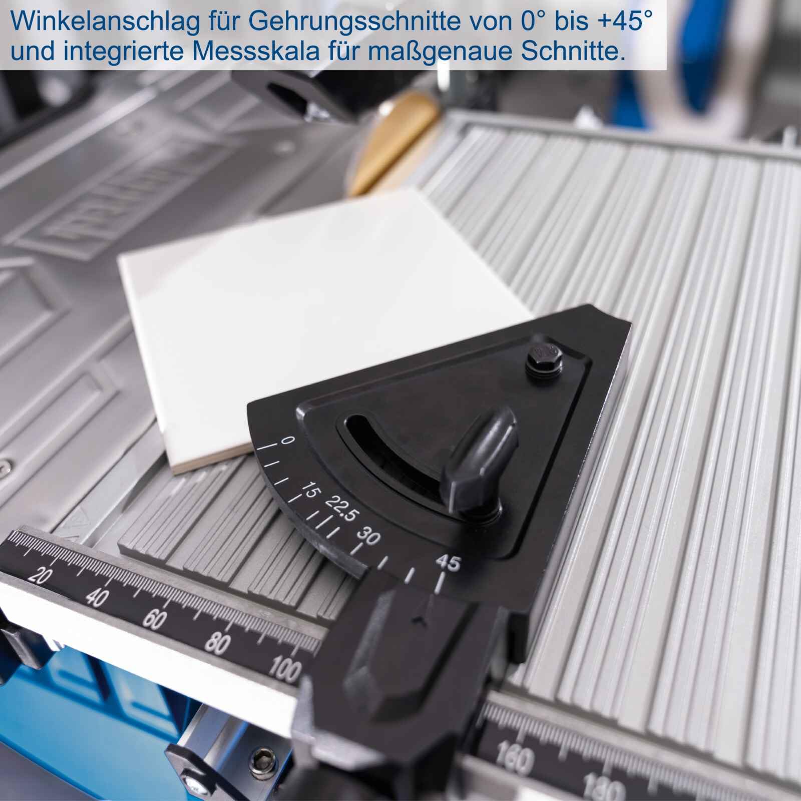 Coupe carrelage électrique SCHEPPACH WTS2000-900W - Ø180mm - avec chariot coulissant