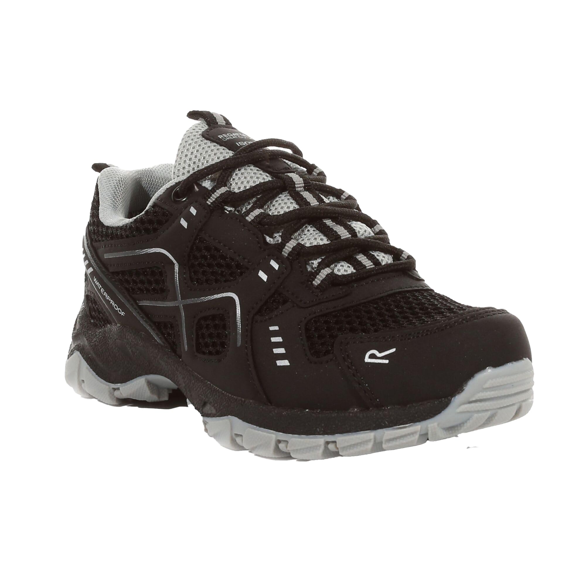 Regatta  Kids Black Vendeavour  in Size C9, Sports Direct