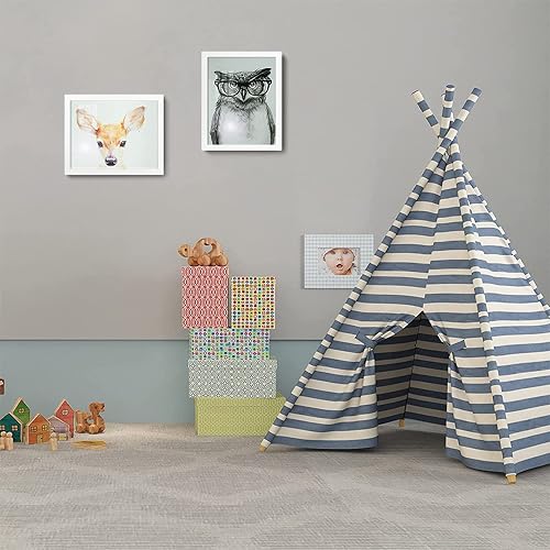 Vista 139 de Frametory, Portarretratos negro de 16 x 20 pulgadas, para fotos de 11 x 14 pulgadas con paspartú, molduras anchas (16 x 20 pulgadas, negro)