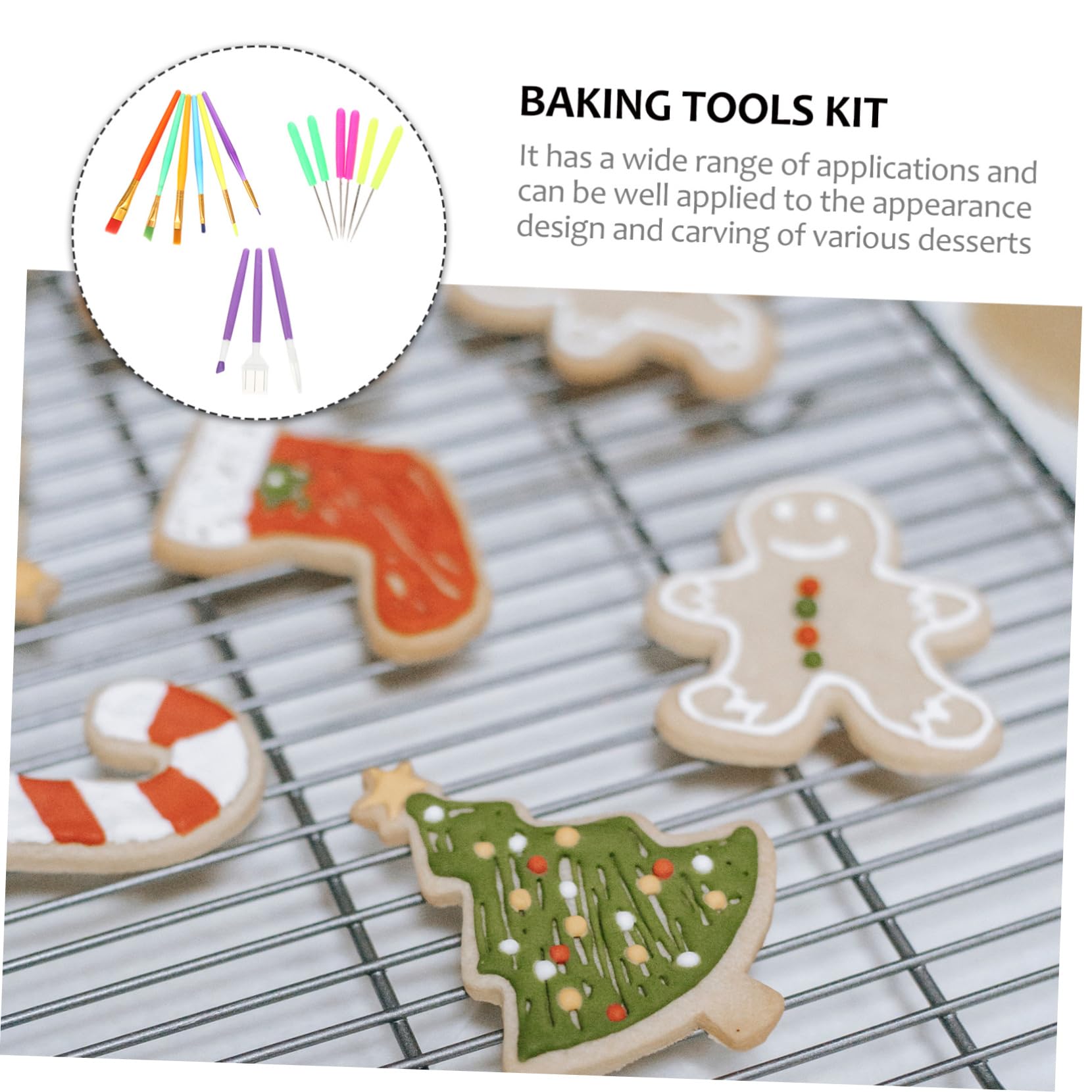 Cabilock 3sätze Fondant Cake Carving Set Teiliges Set Mit Nützlichen Schneide Und Modellierwerkzeugen Für Kreative Tortendekorationen Und Desserts Mildem Kunststoff Und Leicht Zu