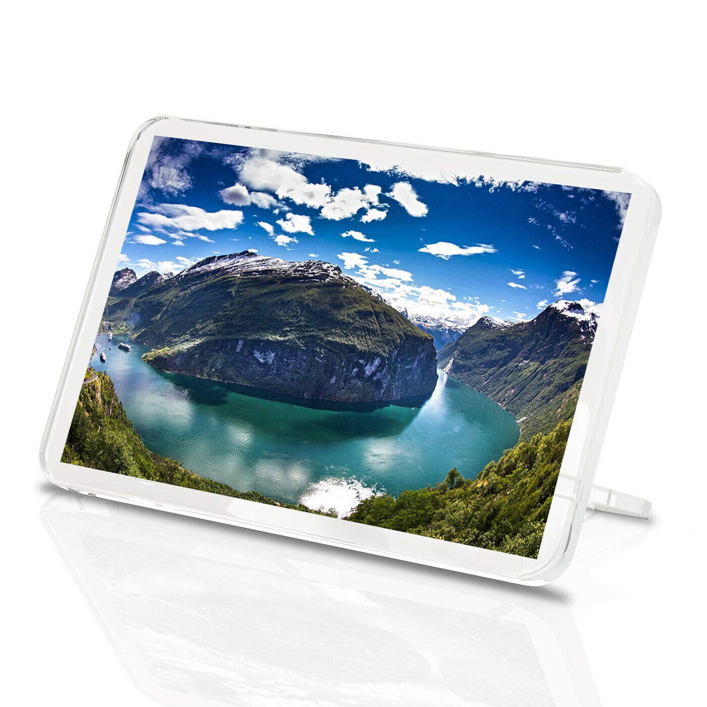 1 x Fridge Magnet -Geirangerfjord Classic Fridge Magnet - Norwegian River Norway Lake Gift #13080