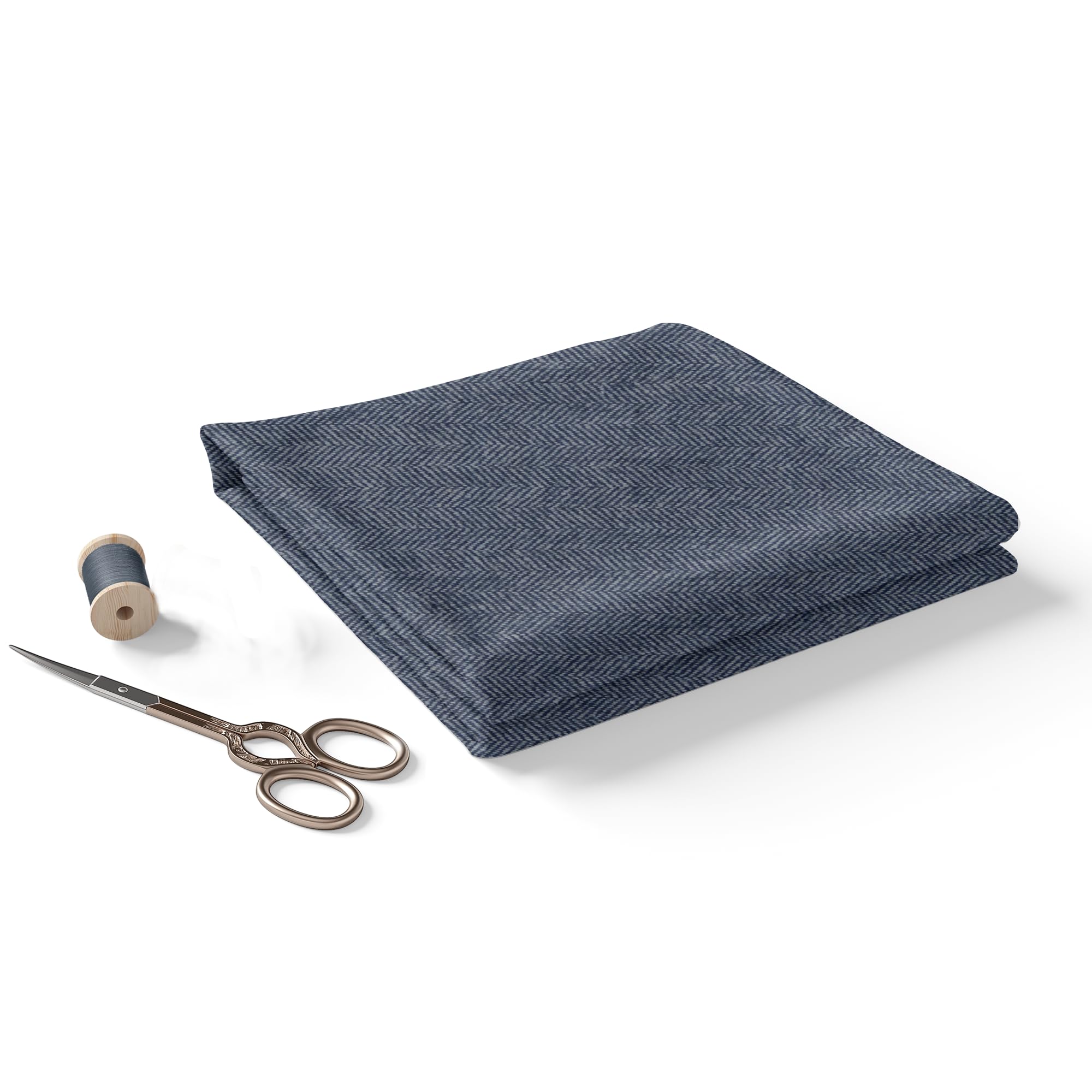b bigreams - your comfort is our mission BIGREAMS Unstitched 70% Wool Herringbone Tweed 1.25 Meter Pant Fabric for Men’s, Woolen Pant Piece for Winter, Wrinkle-Less, Soft & Comfortable Material, 58" Wide-picture-49