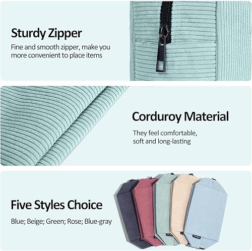 Miniatura 4 de Bolsa de maquillaje pequeña para bolso, Verde