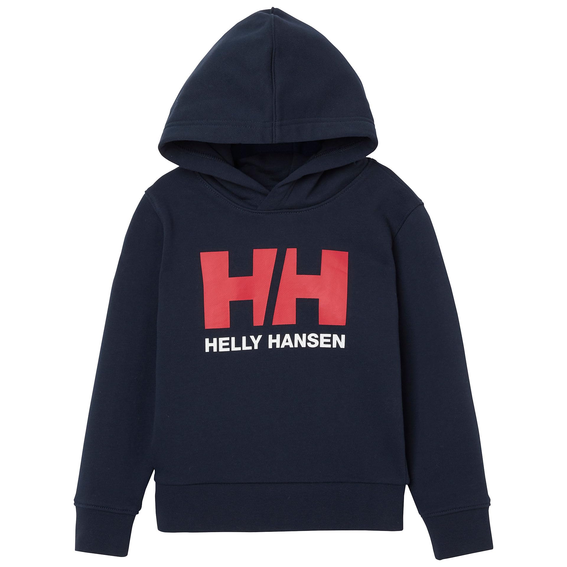 Helly Hansen Kids Unisex K Hh Logo Hoodie 2.0, Navy, 4