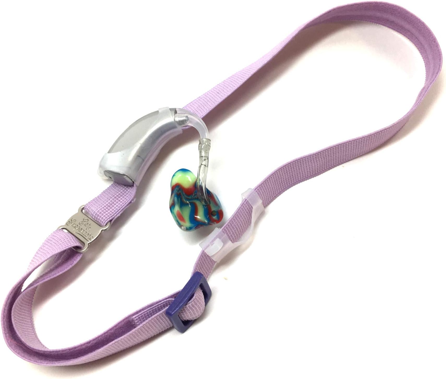 Headband for Hearing Aid Retention (Light Purple)