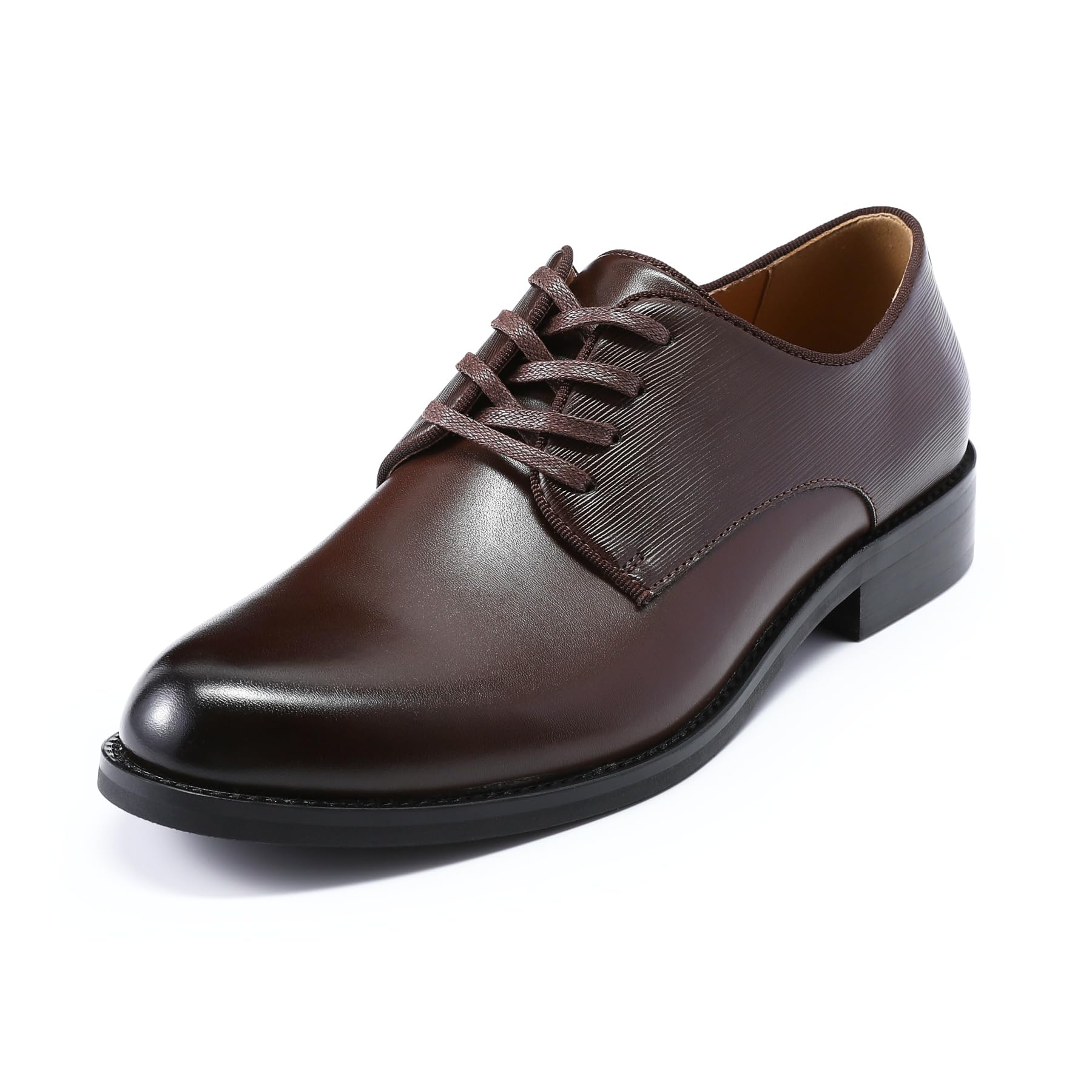 Allthemen Herren Anzugschuhe Modern Schnürschuhe Leder Business Schuhe Derby Spitze Lederschuhe